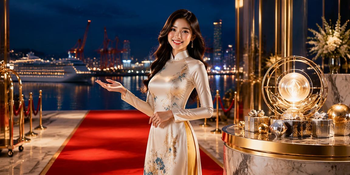 Người phụ nữ mặc áo dài tại Hải Phòng sử dụng điện thoại để cá cược casino